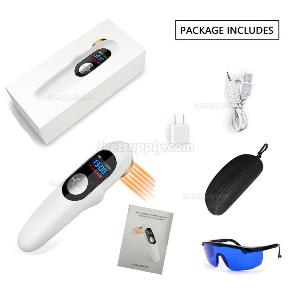 Veterinary Use Animals Clinic Pets Dogs Cats Horses 808nm Laser Therapy Device